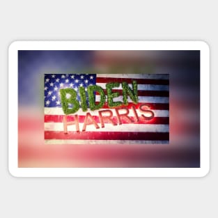 Biden Harris Fahne Sticker